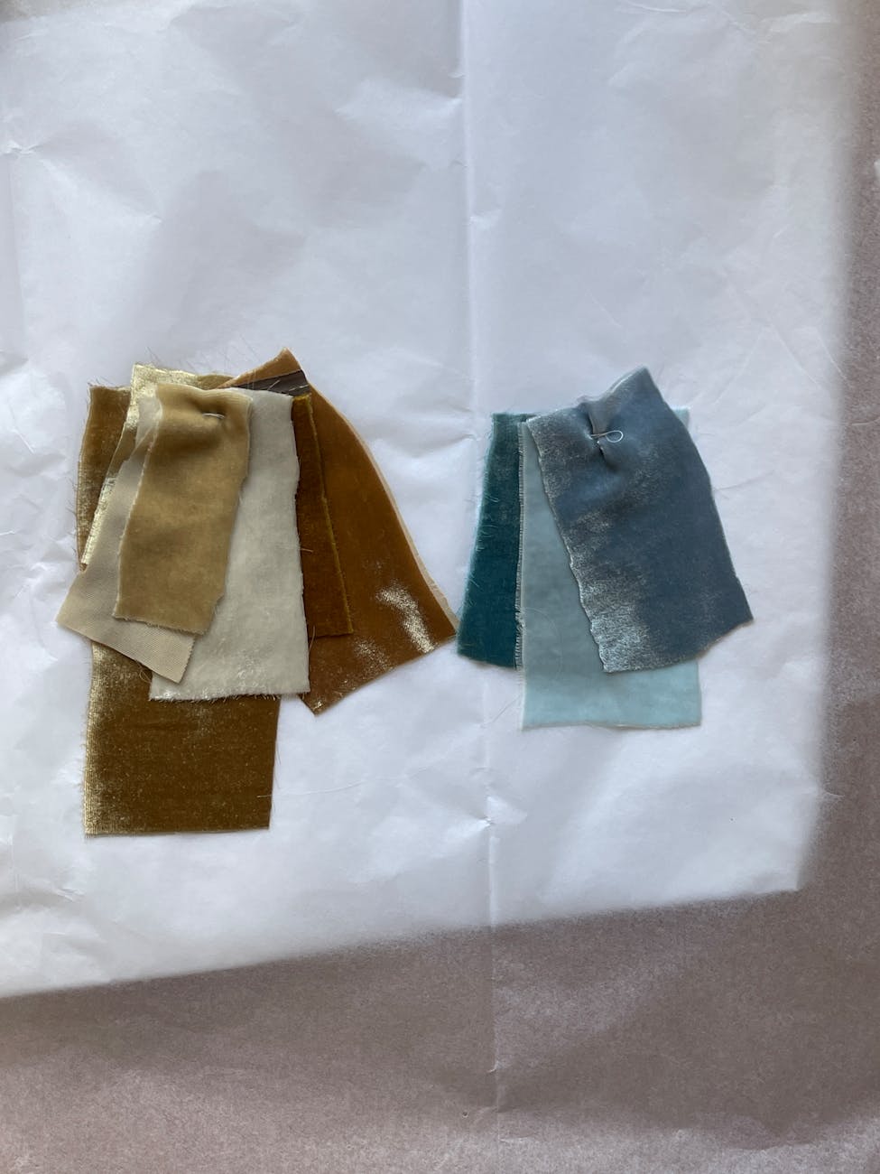 Comprehensive interior design guidebook with material samples and color swatches